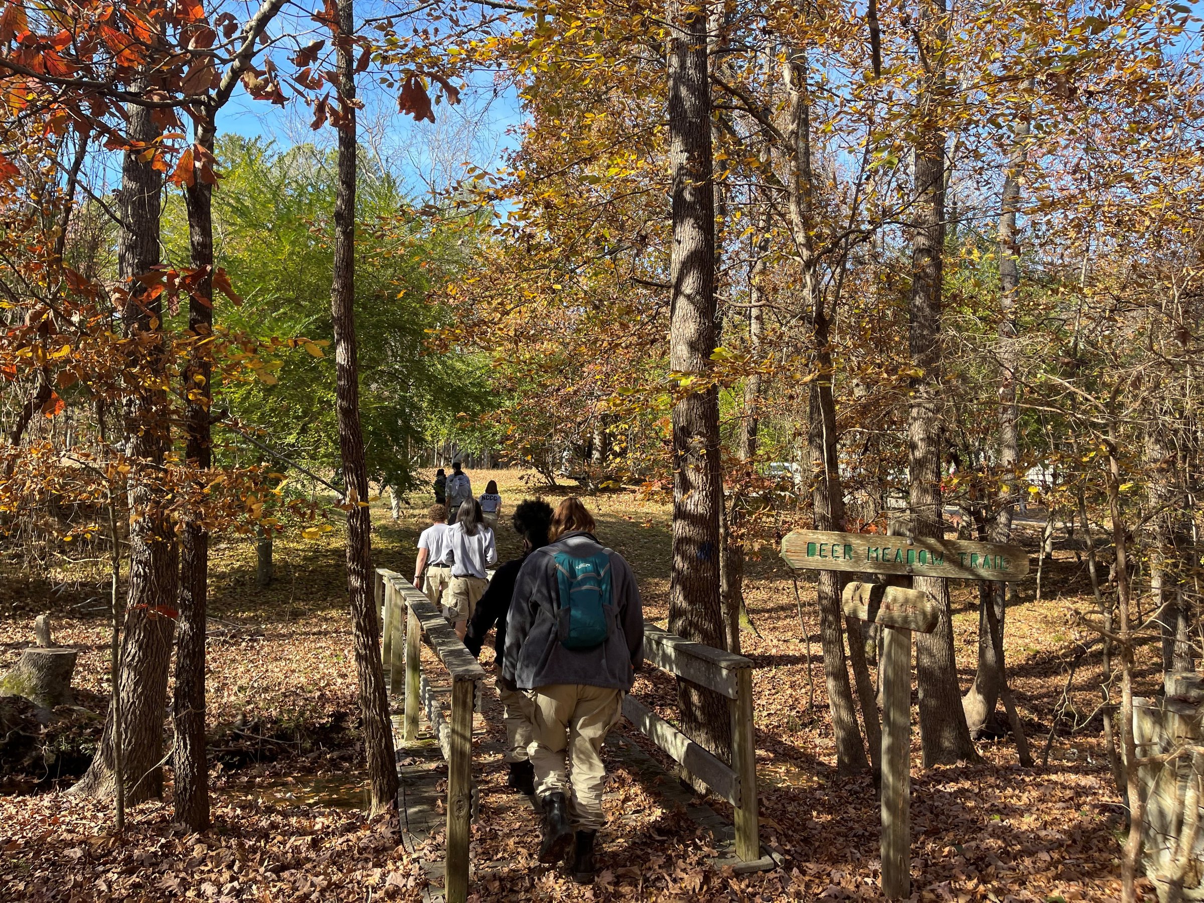 AmeriCorps workers beautify 4-H campus