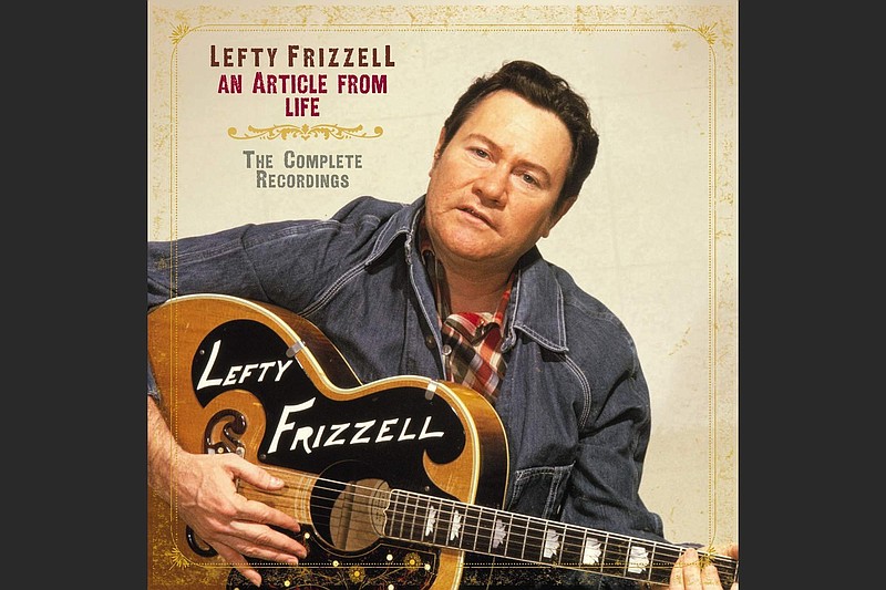 Lefty Frizzel, pictured on an album cover. (Democrat-Gazette file photo)