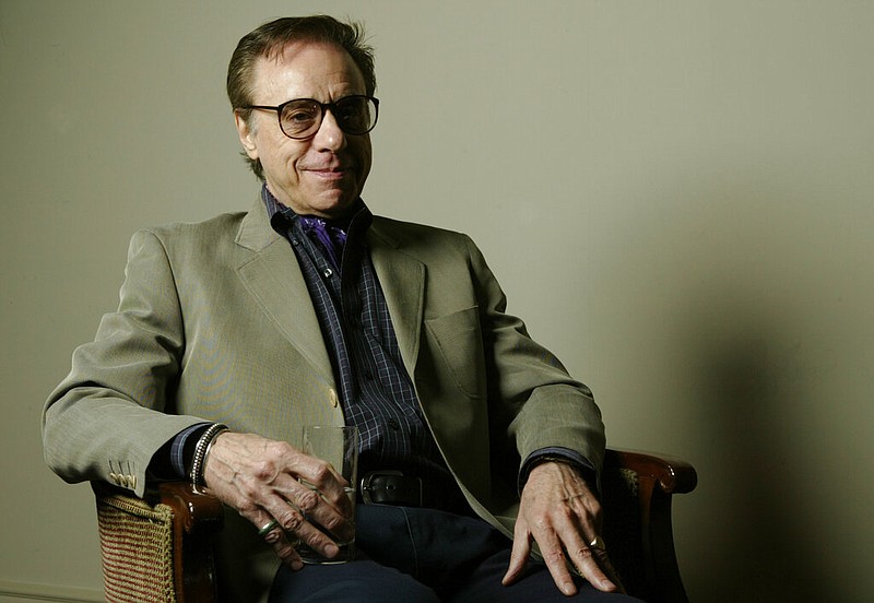 Director Peter Bogdanovich poses for a photo at the Regent Beverly Hills in Beverly Hills, Calif., on Feb. 17, 2005. (AP/Damian Dovarganes)