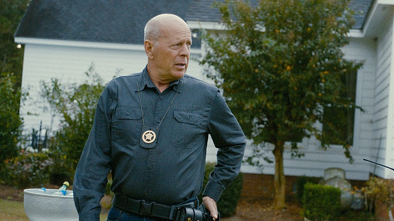 Ben Watts (Bruce Willis) is a former NYPD detective who becomes sheriff of a rural Georgia county and faces the biggest challenge of his faltering career in the action movie “American Siege.”