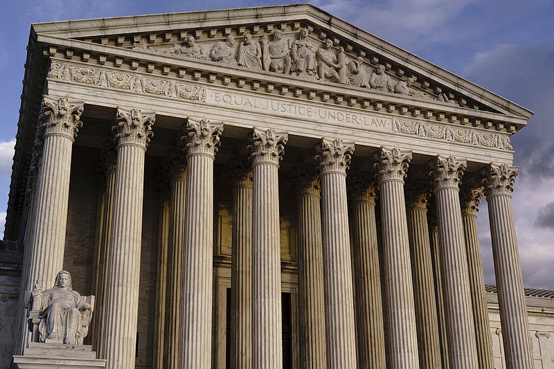 FILE - The Supreme Court is seen at dusk in Washington, Oct. 22, 2021. (AP/J. Scott Applewhite, File)