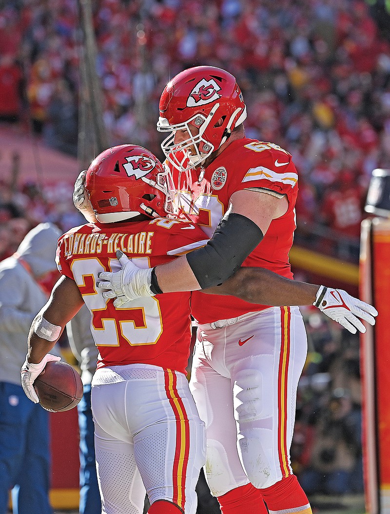 Chiefs likely without RB Edwards-Helaire again vs Broncos - The San Diego  Union-Tribune