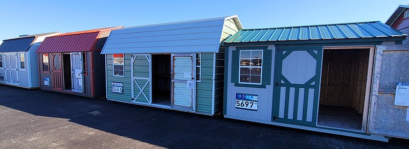 This family made an affordable two-story tiny home out of Tuff Sheds from  Home Depot