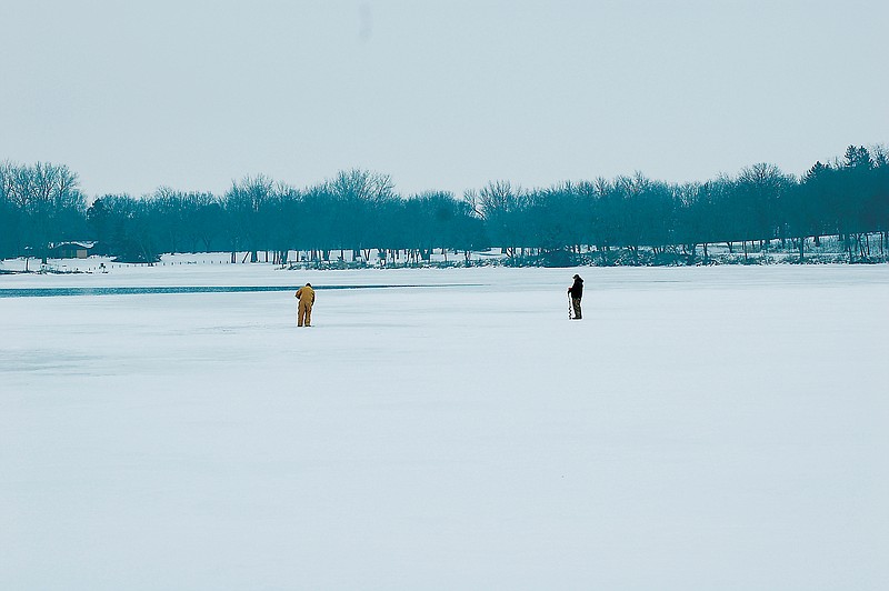 Ice fishing is a great way to enjoy the outdoors in the winter. (Contributed photo)