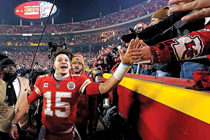 Poised and confident, Mahomes has K.C. back in AFC title game