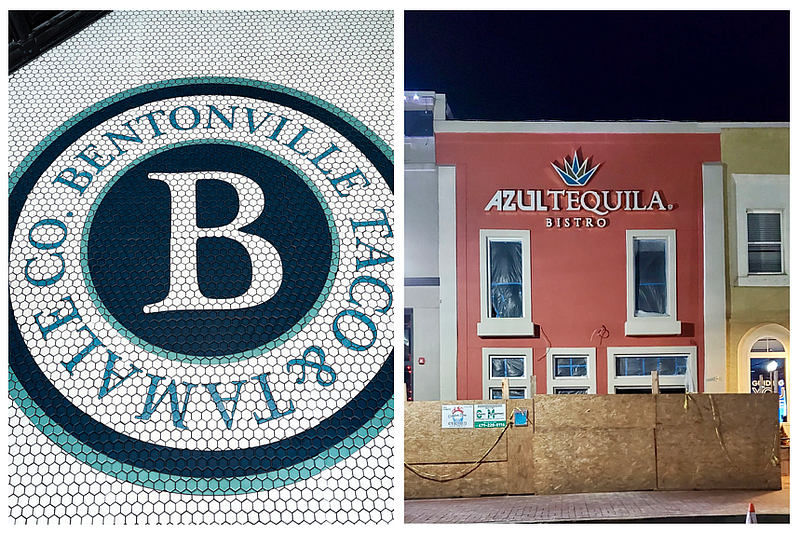 Two restaurants, Bentonville Taco and Tamale Co. and Azul Tequila Bistro, are planning to open on the downtown Bentonville square over the next few months. Both will approach Mexican cuisine from their own distinct perspective, representatives from the eateries say. (Courtesy photos)