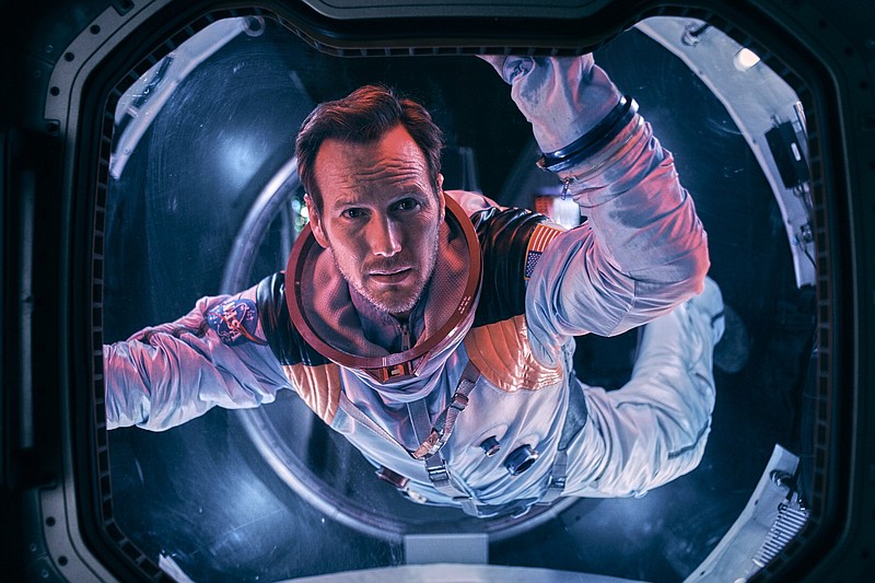 Disgraced ex-astronaut Brian Harper (Patrick Wilson) gets a shot at redemption in Roland Emmerich’s guilty pleasure disaster flick “Moonfall.”