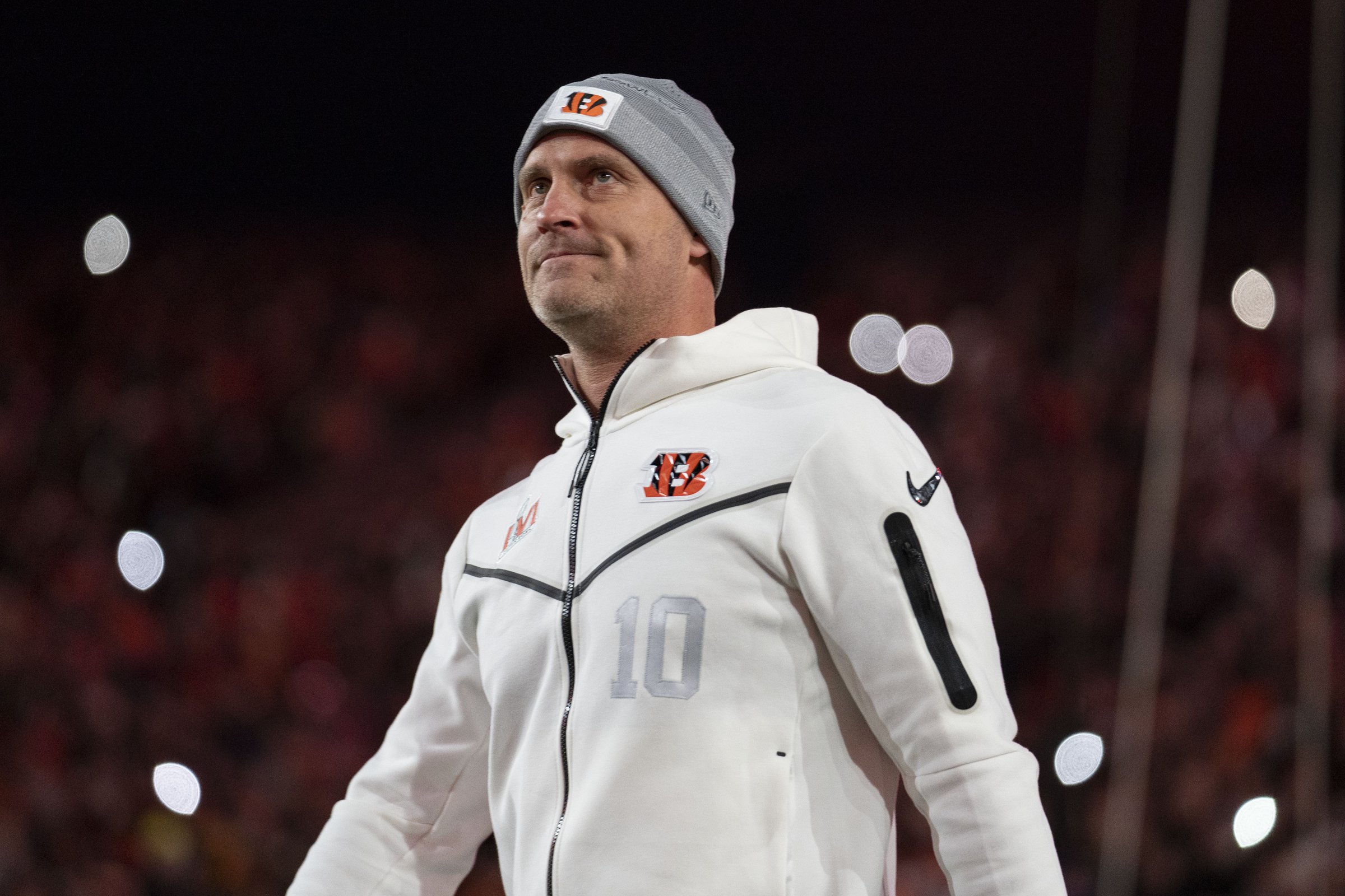 Cincinnati Bengals punter Kevin Huber, friends on Super Bowl