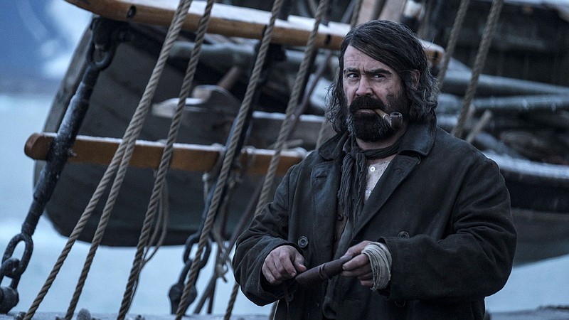 Master harpooner Henry Drax (Colin Farrell) is a completely amoral and dangerous force of nature in “The North Water,” a despairing, bleak but excellent five-part series now streaming on Amazon Prime.