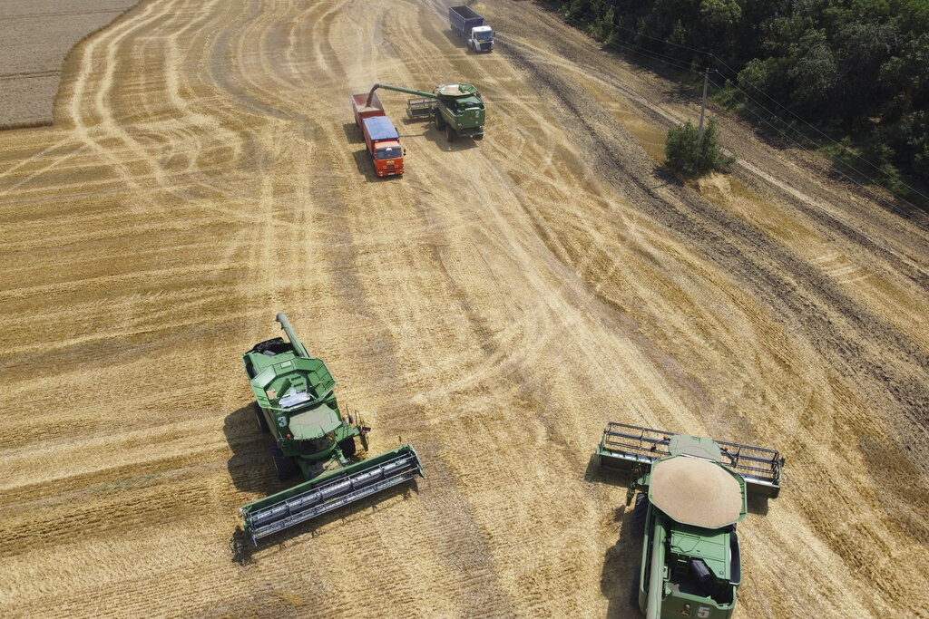 War in Ukraine creating grain-market turbulence