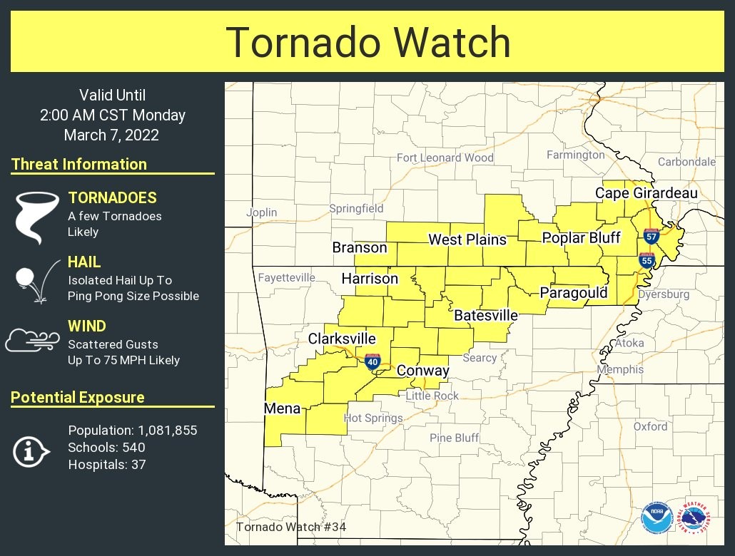 One person hurt, damage reported as storm produces tornado activity across Arkansas - Vimarsana News