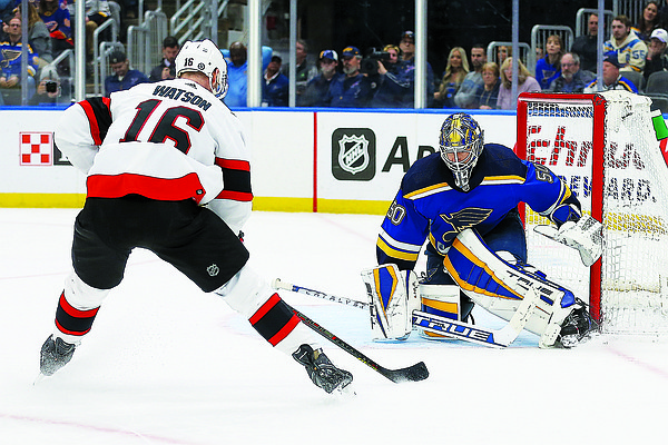 Stutzle, Norris score in Ottawa's 4-1 win against Blues - Vimarsana News