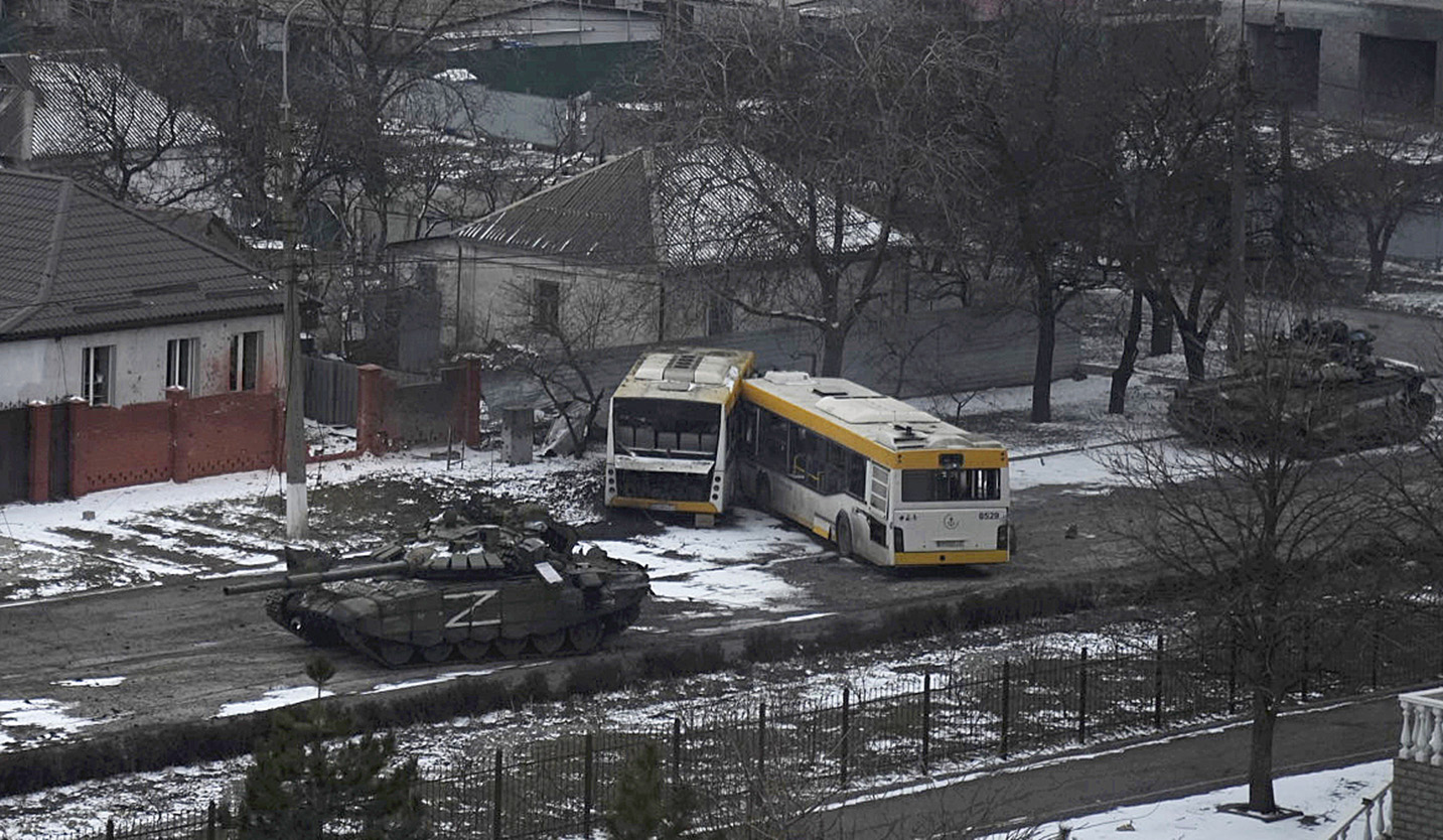 Russia bombards Ukraine sites - Vimarsana News