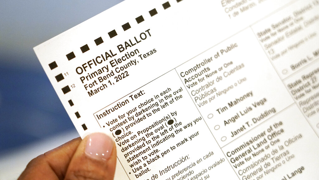Texas' mail-in ballot rejections soar to more than 1 in 8, AP study finds - Vimarsana News