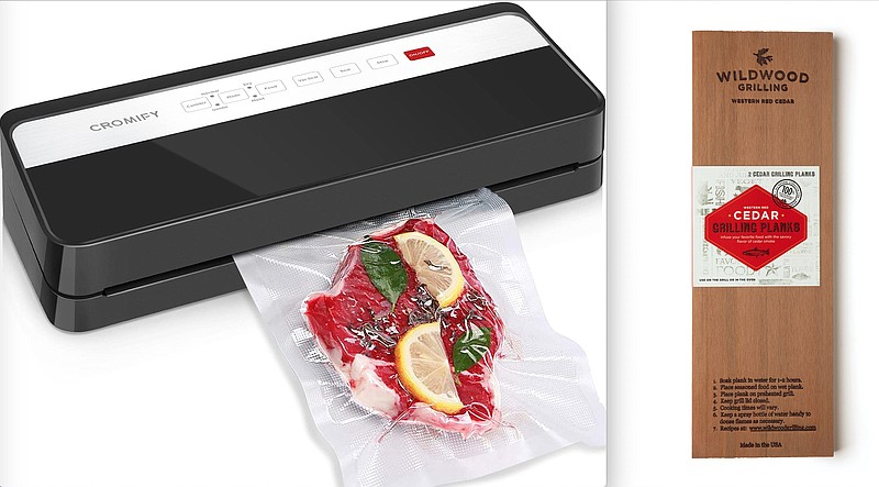 Cromify Vacuum Sealer and Wildwood Grilling Planks