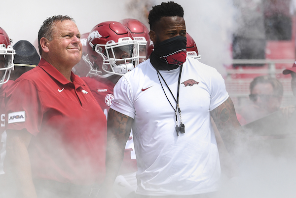 Arkansas football strength and conditioning coach fired