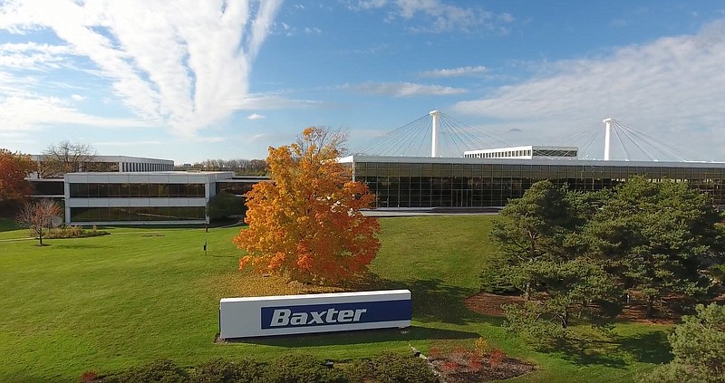 Baxter International's global headquarters in Deerfield, Ill., is shown in this undated file photo. (Business Wire)
