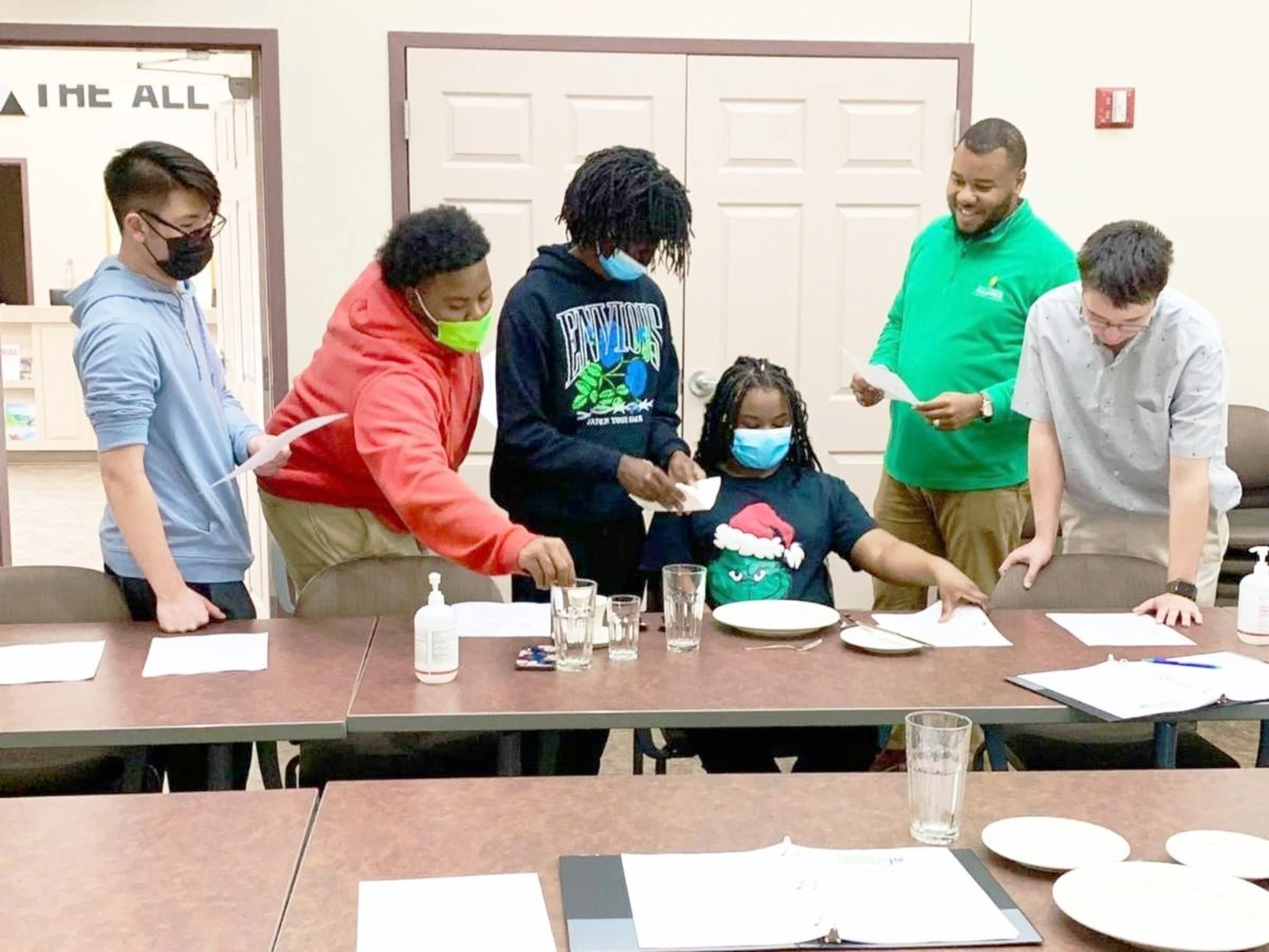 Class learns etiquette, finance