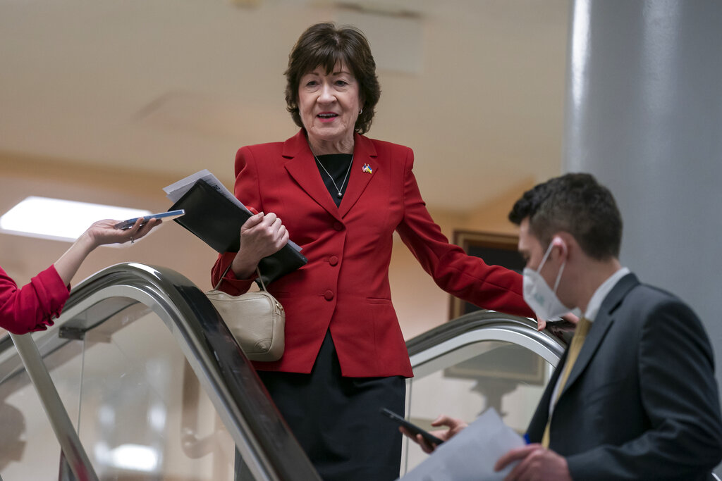 GOP's Collins backs court nominee - Vimarsana News