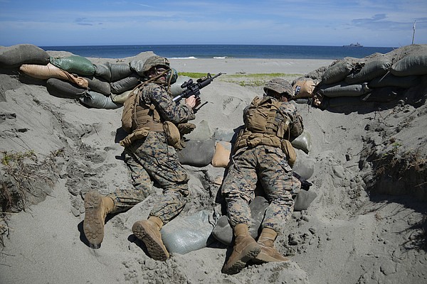 U.S., Filipino marines hold drills on beach facing China - Vimarsana News