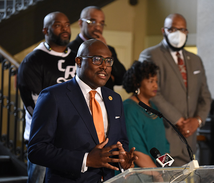 WATCH: Little Rock, Pine Bluff mayors give public safety briefing
