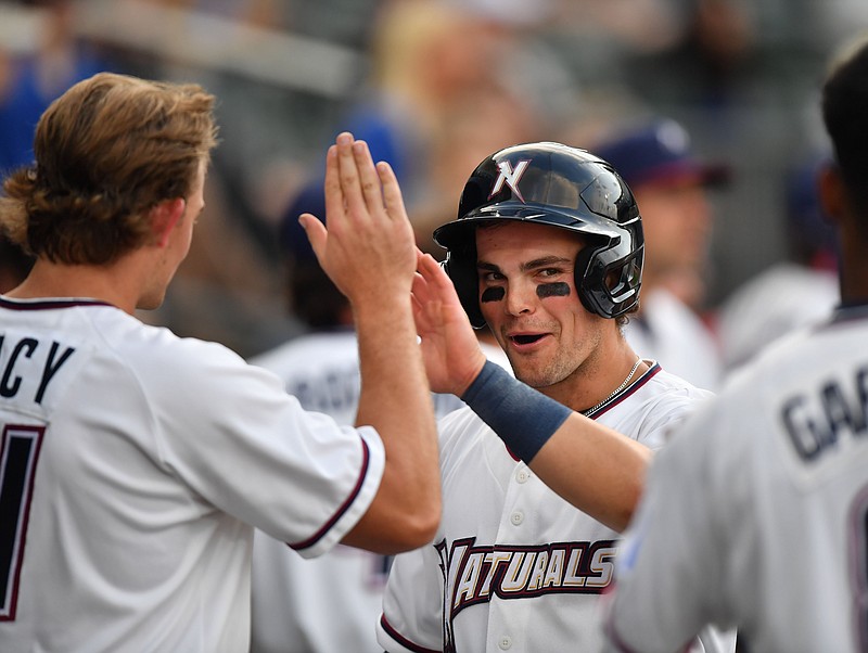 MINOR LEAGUE BASEBALL Naturals hold on, take victory in home opener The Arkansas Democrat