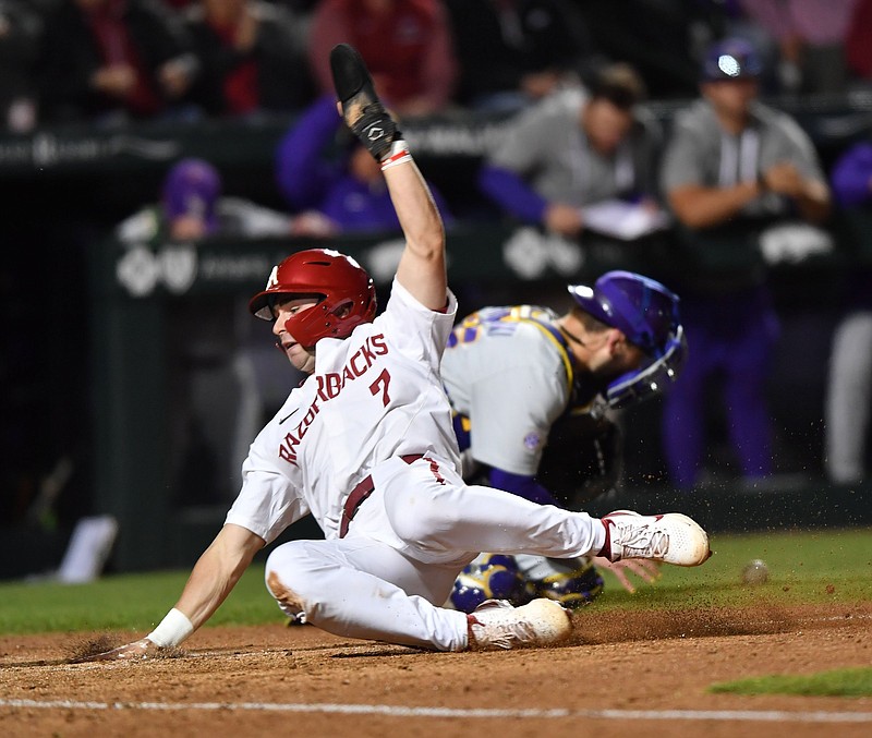 Hanging on to first: Razorbacks hold back Tigers in opener | The ...