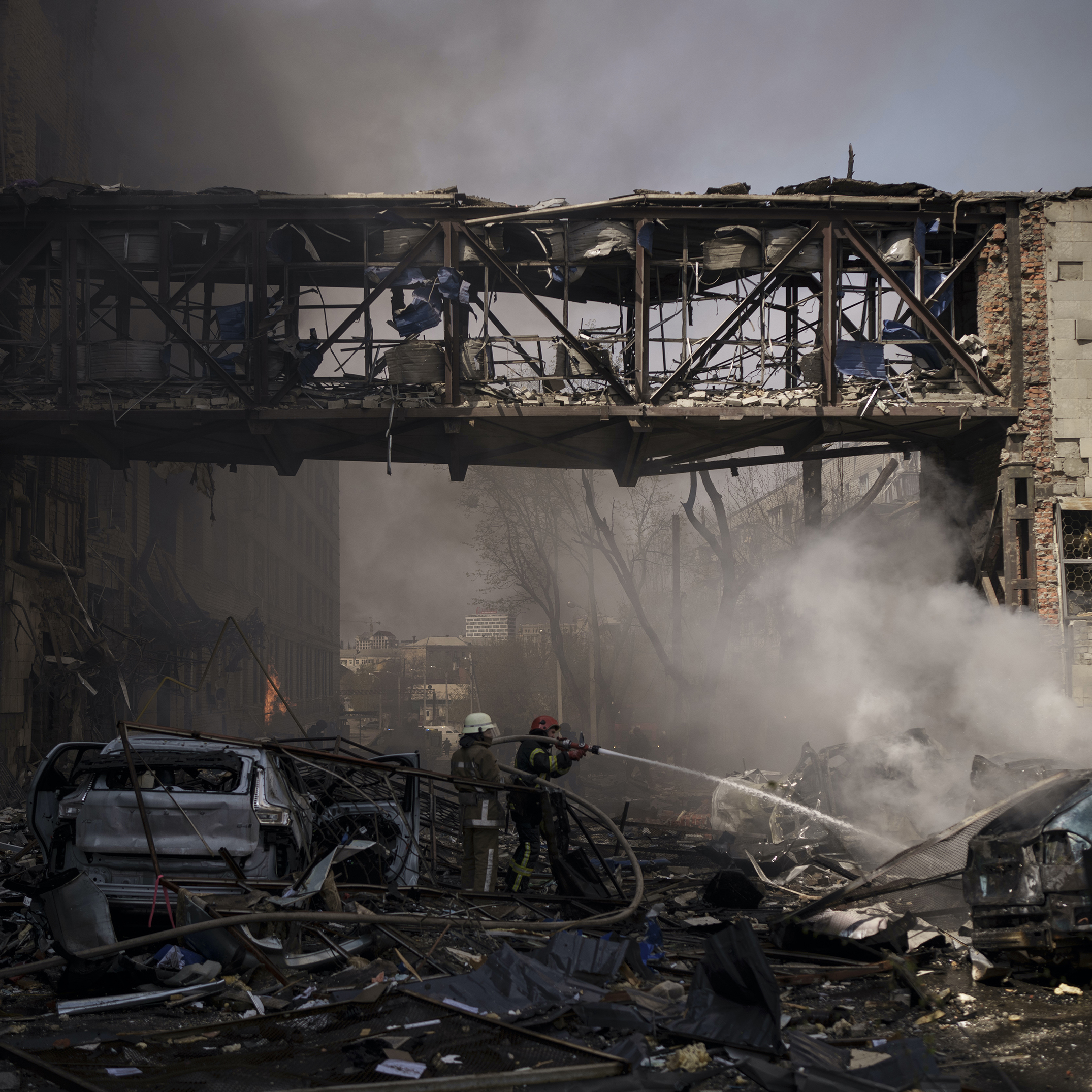 Russians again target Kyiv - Vimarsana News