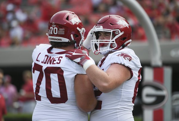 Sam Pittman Effect: Arkansas OL tops SEC in run blocking