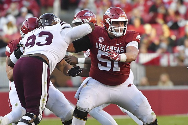 Sam Pittman Effect: Arkansas OL tops SEC in run blocking