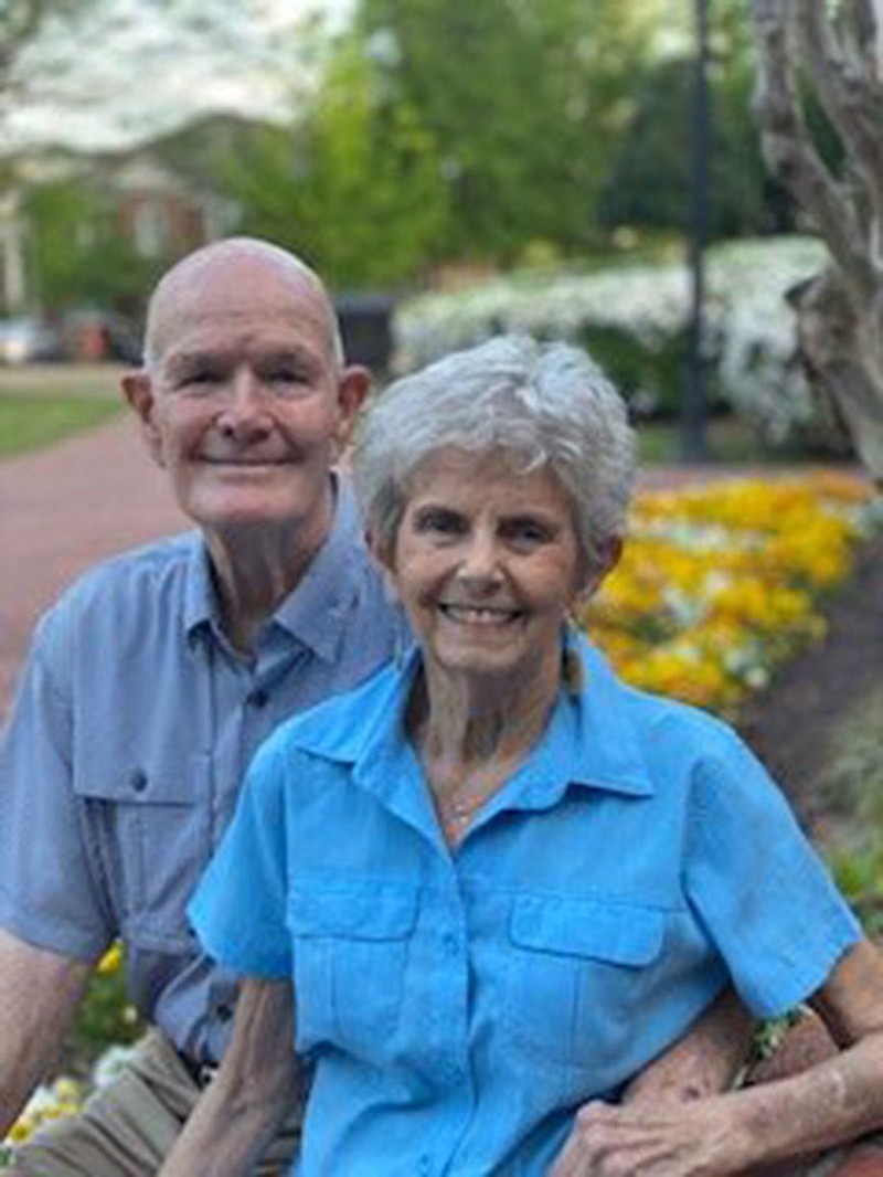 Howard and Dottie Hughes will celebrate 65 years of marriage on May 17. They have traveled extensively, both in the U.S. and abroad since their wedding, but their honeymoon budget was just $8 — $2 for gasoline, $5 for a room and the remaining $1 for food.
(Special to the Democrat-Gazette)