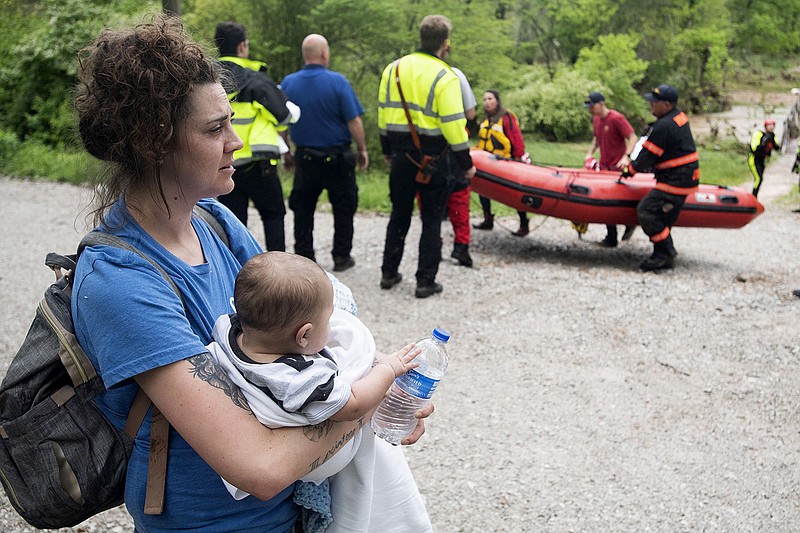 Deluge keeps Northwest Arkansas rescuers busy; flooding from storms