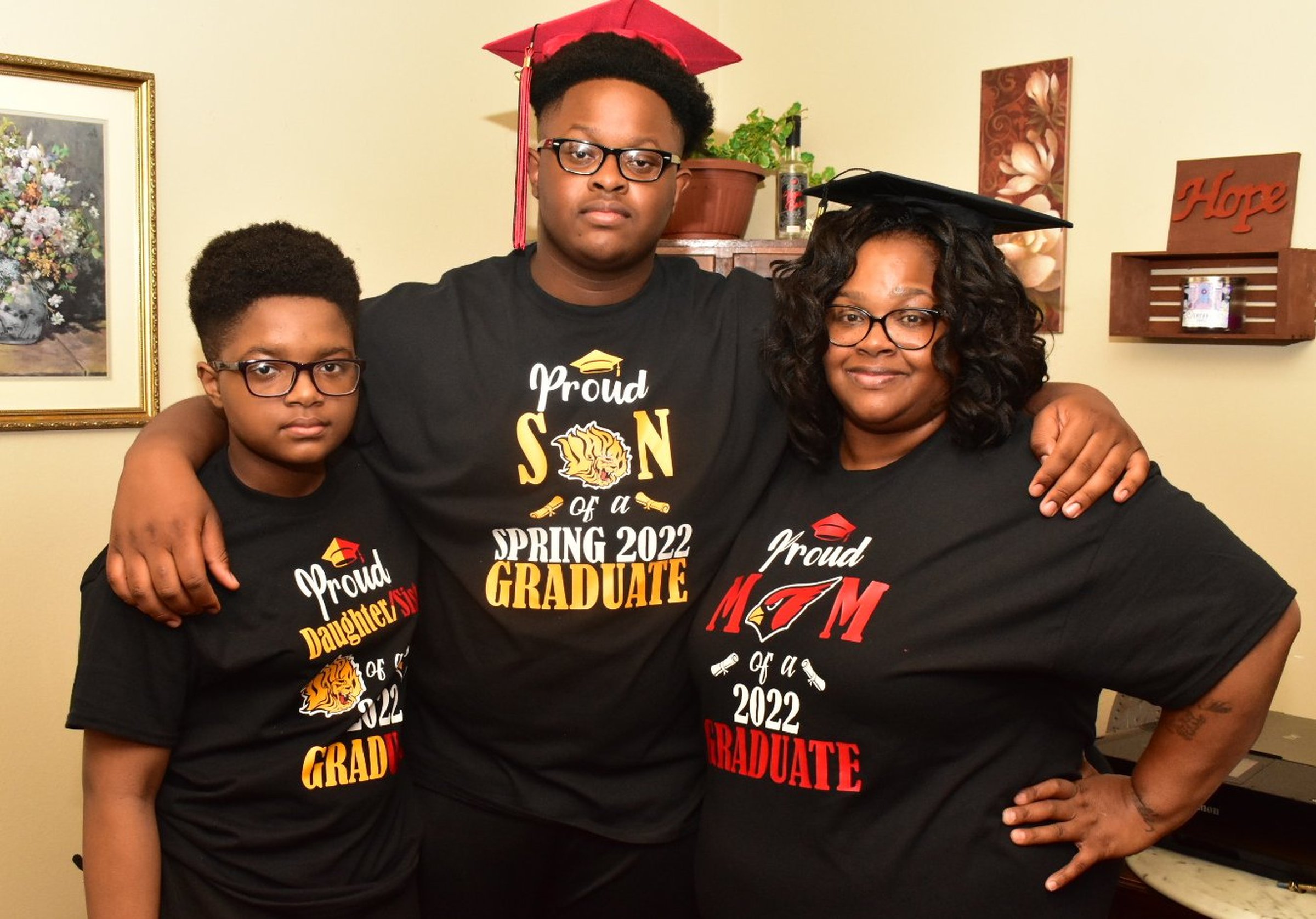CLASS OF 2022: Mother, son graduate days apart