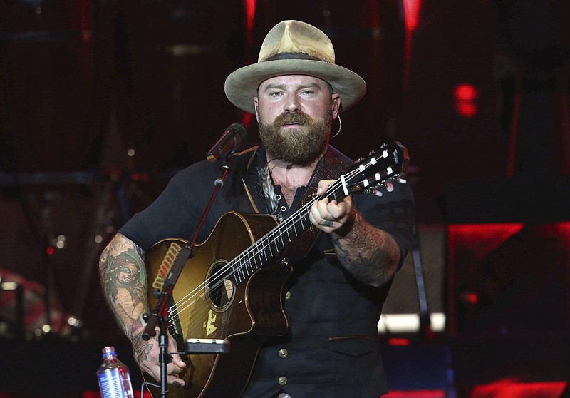Zac Brown with the Zac Brown Band performs during the Down The Rabbit Hole Tour at SunTrust Park on Saturday, June 30, 2018, in Atlanta. (Photo by Robb Cohen/Invision/AP)