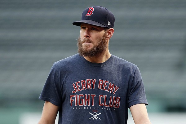 Red Sox lefty Sale dealing with setback after rib fracture