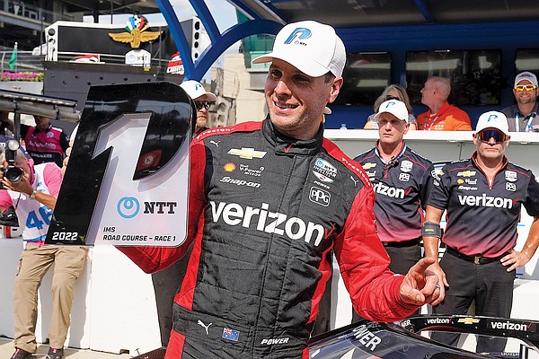 Power's late run puts him on pole for Indy Grand Prix - Vimarsana News