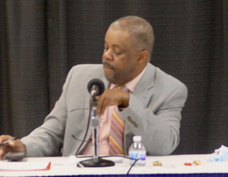 Ivan Whitfield, a member of the Pine Bluff City Council, is shown in this February 2022 file photo. (Pine Bluff Commercial file photo)