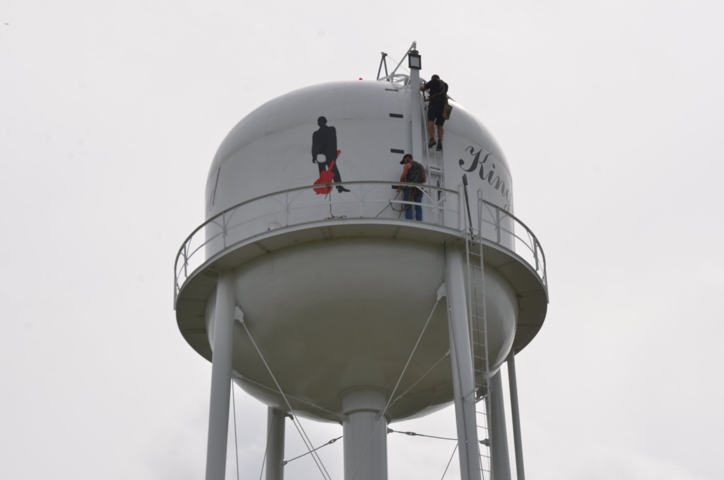 Arrest made in vandalism of Kingsland water tower