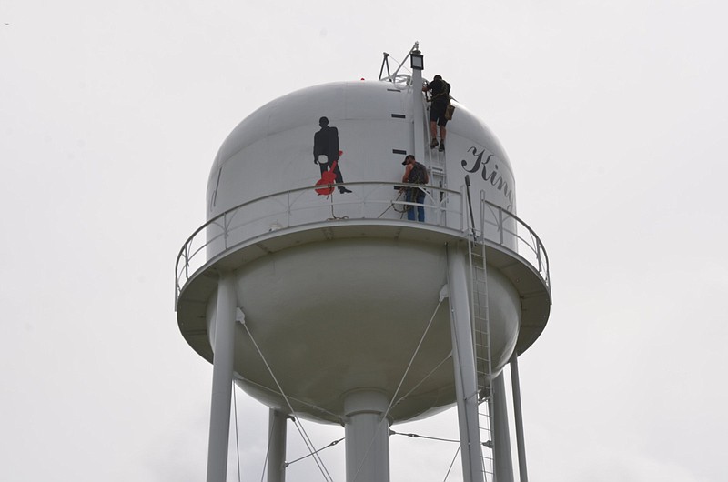 Arrest made in vandalism of Kingsland water tower Northwest Arkansas