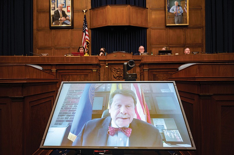 “Too slow and there were decisions that were suboptimal along the way,” Food and Drug Administration Commissioner Robert Califf said of his agency’s response during video testimony Wednesday before a House Commerce Oversight and Investigations subcommittee hearing on the nationwide baby formula shortage.
(AP/Kevin Wolf)