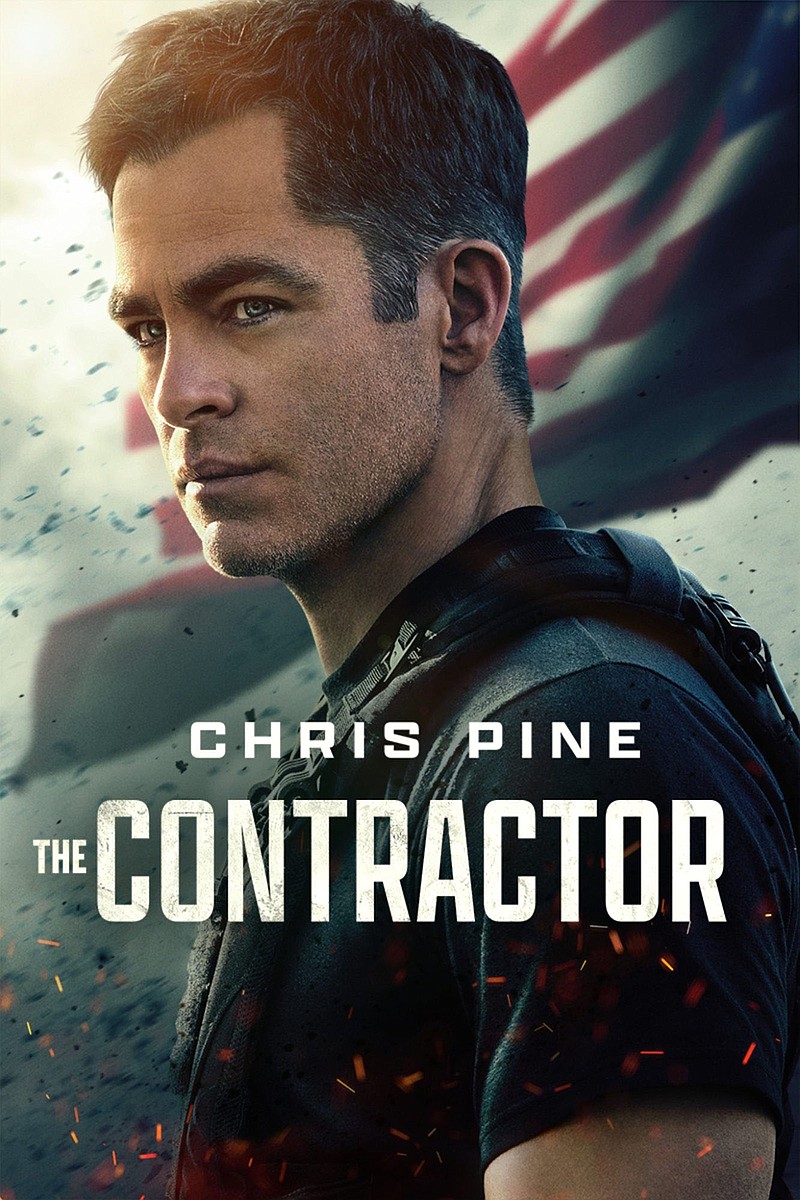 The Contractor movie poster.