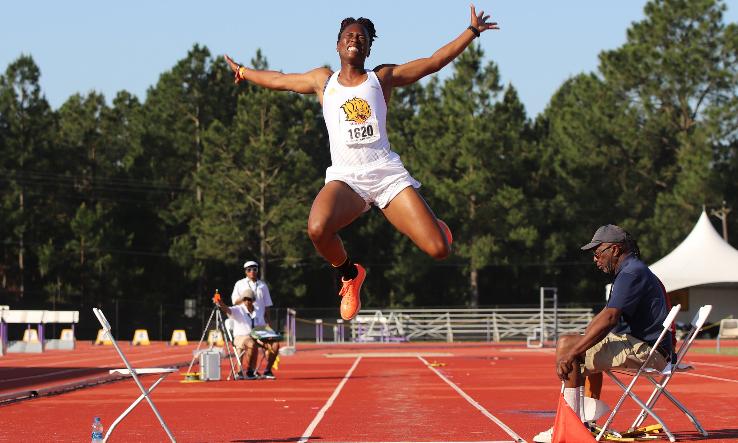 UAPB athlete in historic journey