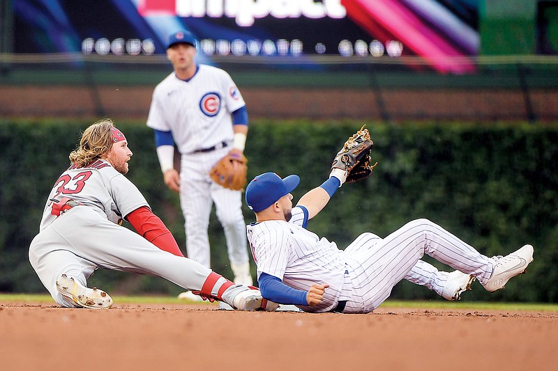 Cardinals hit 3 homers in 5th, beat Cubs 6-0