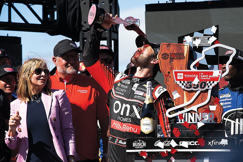 Suárez grabs historic NASCAR Cup Series win at Sonoma