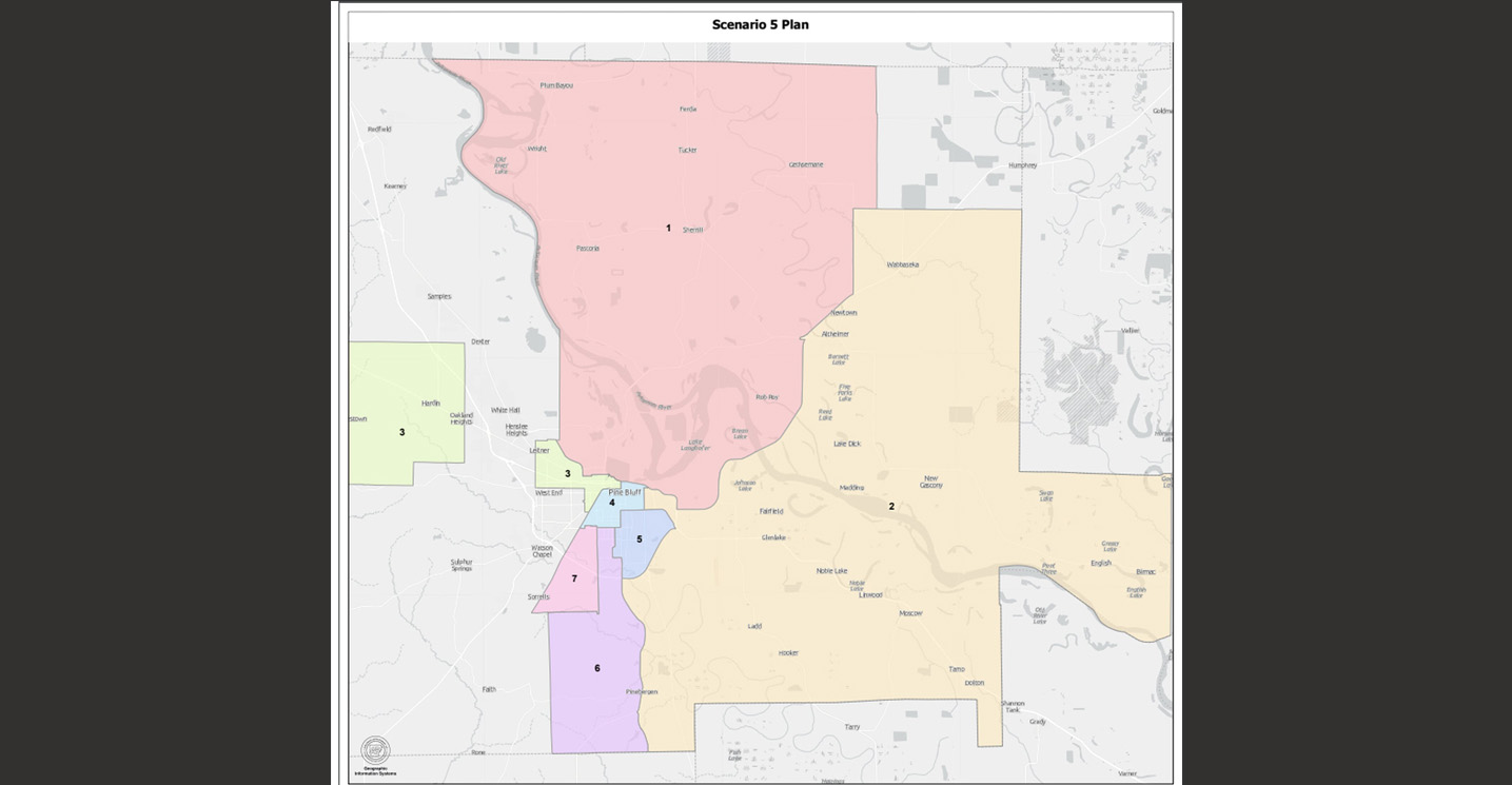 State Education Department chief adopts new Pine Bluff School District lines