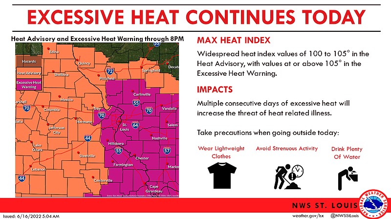 Cooling stations providing shelter from heat | Jefferson City News Tribune