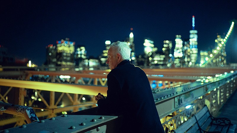 Former tennis enfant terrible John McEnroe looks out over the Manhattan skyline in Barney Douglas’ documentary “McEnroe,” which premiered at the Tribeca Film Festival last week.