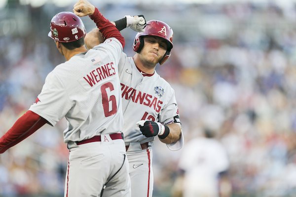 A look at Auburn vs. Arkansas baseball in CWS on June 21, 2022