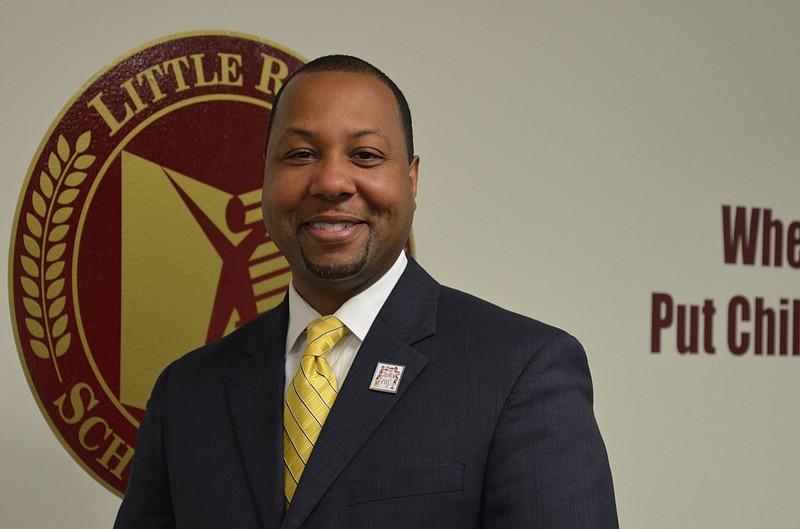 Kelsey Bailey, now the Little Rock School District's chief financial officer, is shown in this 2017 file photo.