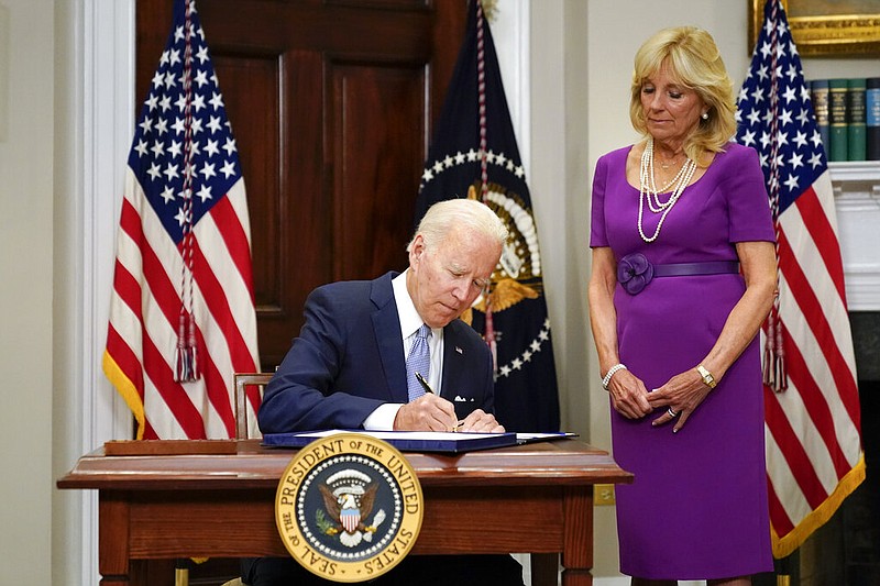 Biden signs gun measure, says 'lives will be saved' The Arkansas